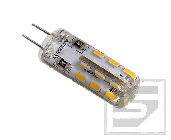 Moduł LED OLBC.2W-G4 b.ciep.silikon 230VAC;24xSMD3014;3000K;100lm;RoHS