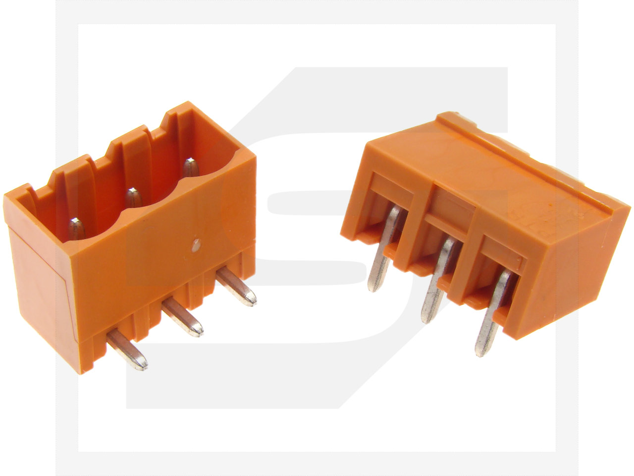 Złącze STL950/3G-5.0-H 3 PIN kątowe orange;15A;300V;PTR;RoHS