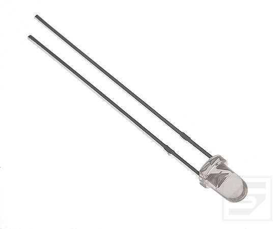 Dioda LED 3mm biała 3AW4UC;clir; ciepła:VF:3.0-3.2V;3200mcd;0.01mA;