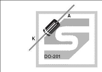 Dioda 1.5KE24CA;24V;1500W;DO-201; dwukierunkowa