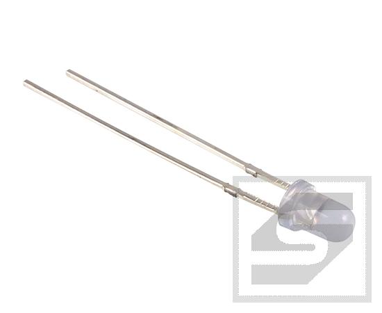 Dioda LED 3mm biała DIOD-2431 dyf. ciepła;3000K;VF:3-3.2V;500mcd;Pbf