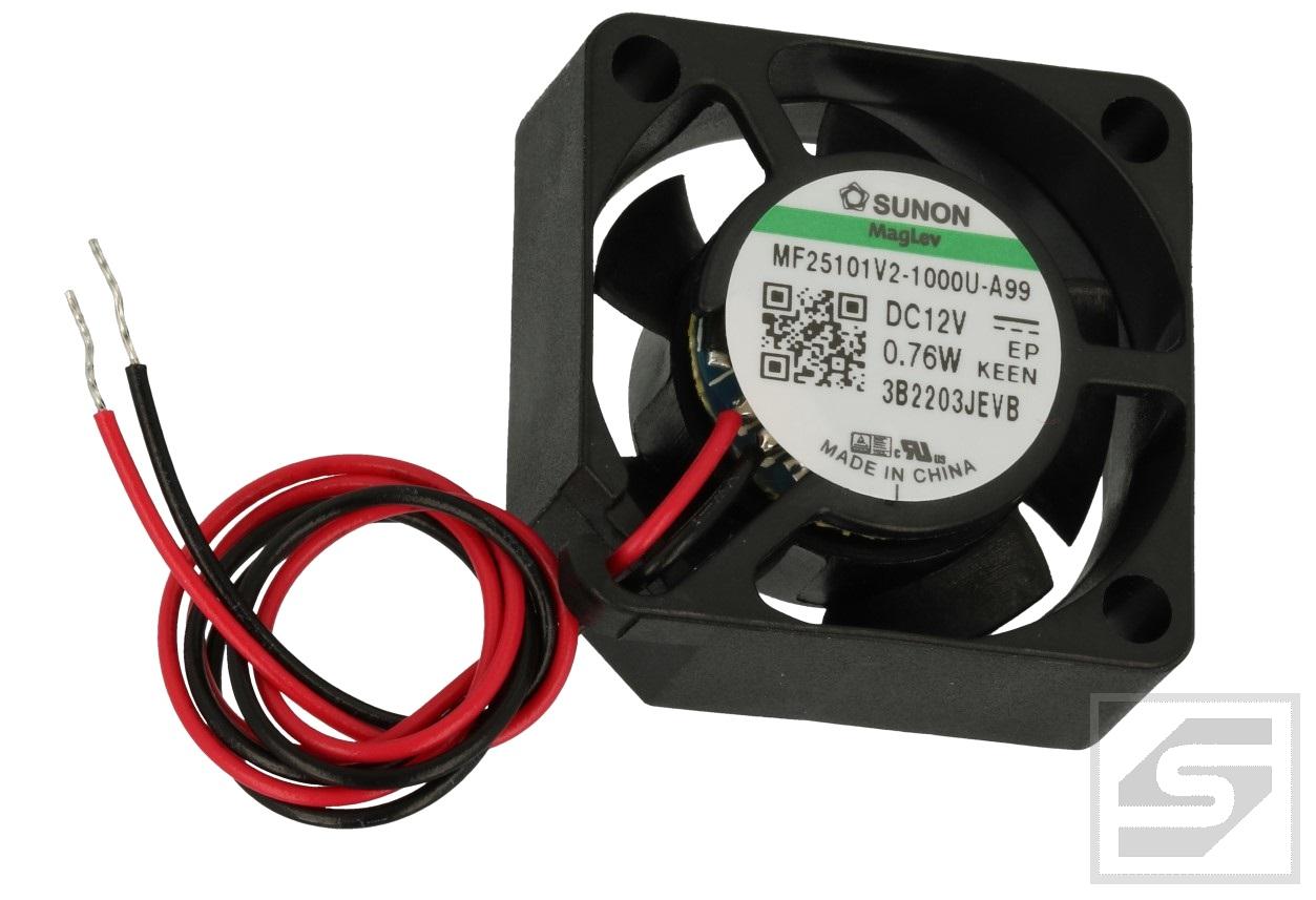 Wentylator 25x25x10mm;12VDC;SUNON; MF25101V2-1000U-A99;0.76W;35mA;Vapo
