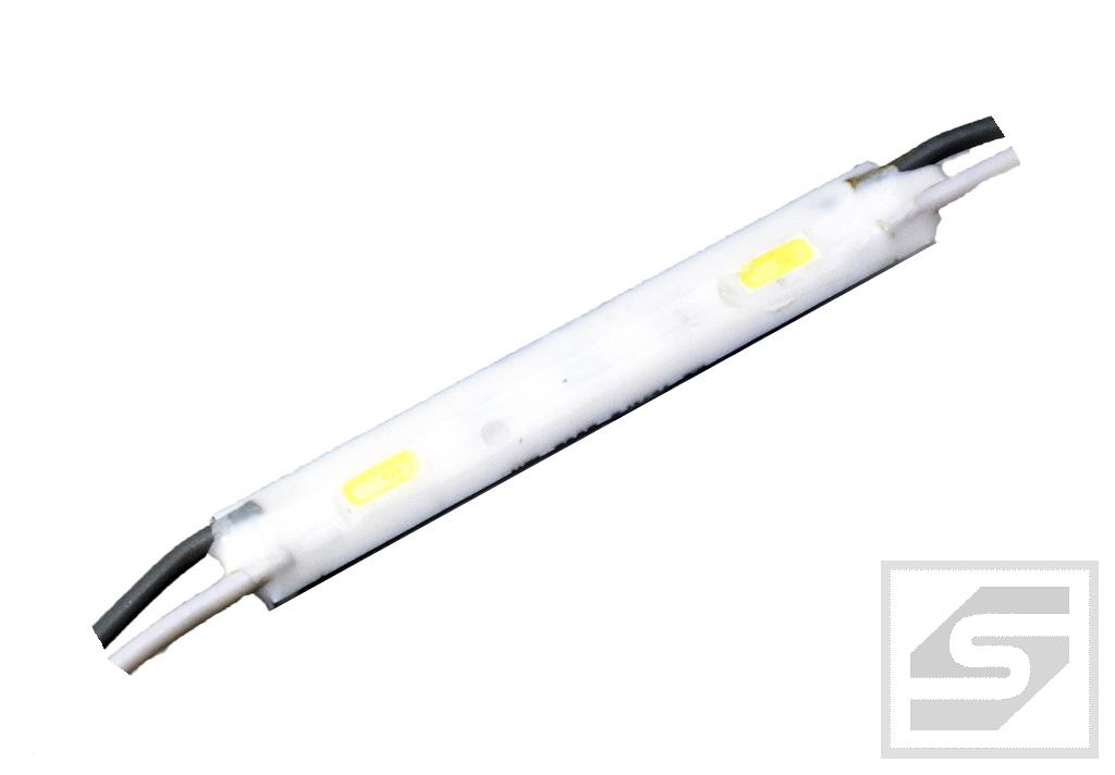 Moduł LED MINI Z-2;0.385W;40lm;12V; 8000K;120st.;32x5x3mm;2SMD4014;IP66