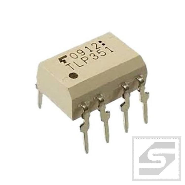 Transoptor TLP351(F);TOSHIBA;DIP8; sterownik IGBT;Uzol:3.75kV;Uce:30V