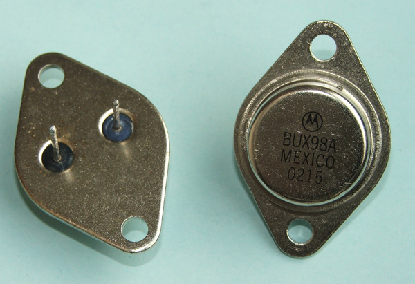 TR BUX98A;MOTOROLA;TO3;traznystor; NPN;30A;450V;250W;5MHz; - Hurtownia ...