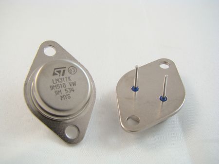 UKŁ LM317K;STM;TO3;Stabilizator napięcia regulowany;1.2-37V;2.2A