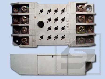 Gniazdo TYPE GZ-14;10A/250VAC;R15 4P;na panel;zaciski śrubowe;RELPOL