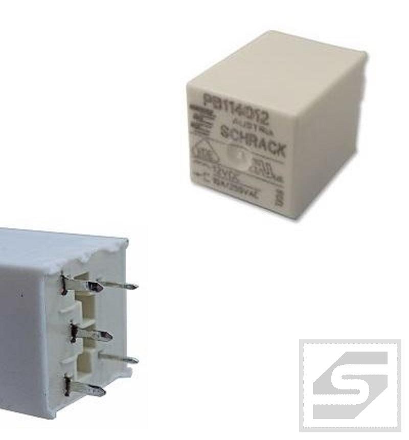Przekaźnik PB114012;Ucewki:12VDC; 10A/250VAC;PCB;SPDT;TE Connectivity
