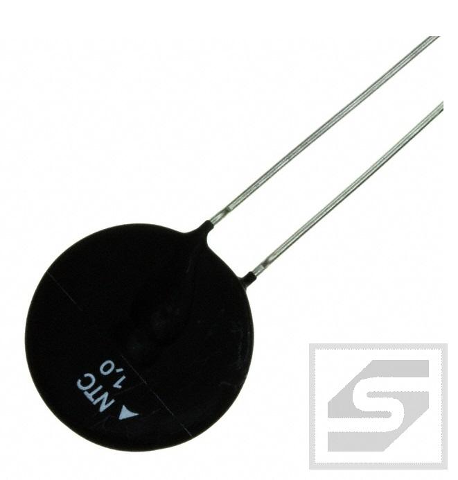 Termistor NTC;1ohm;EPCOS;THT;6.7W; B57464S0109M000;Wym.27x7mm;r.7.5mm;