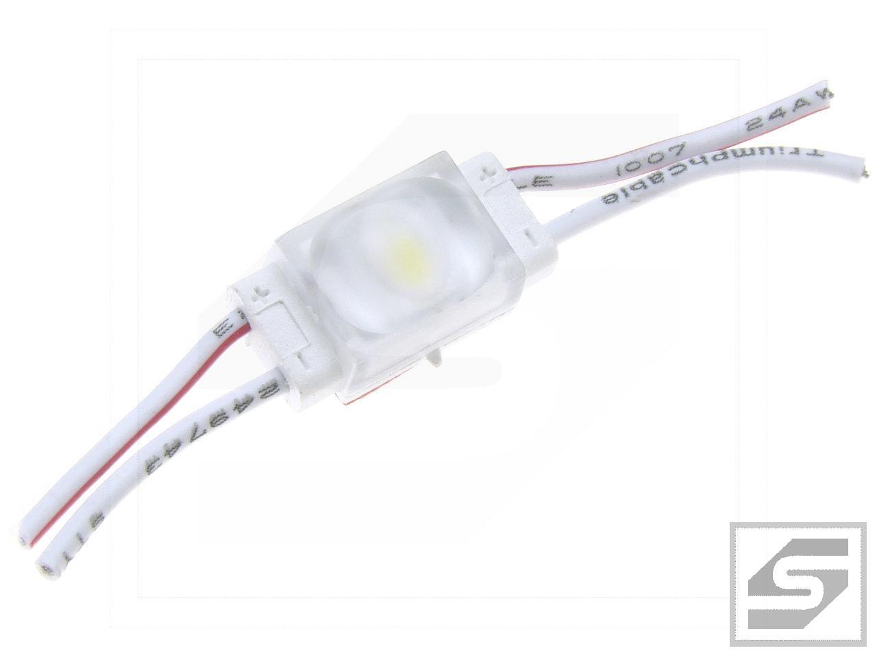 Moduł LED MINI LENS 1;M21GB02A;nieb .12VDC;38lm;0.36W/40mA;SMD2835;IP67