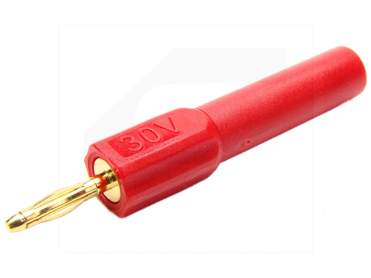 Adapter M/F wt.2mm/gn.4mm 26.452.1 czerwony;