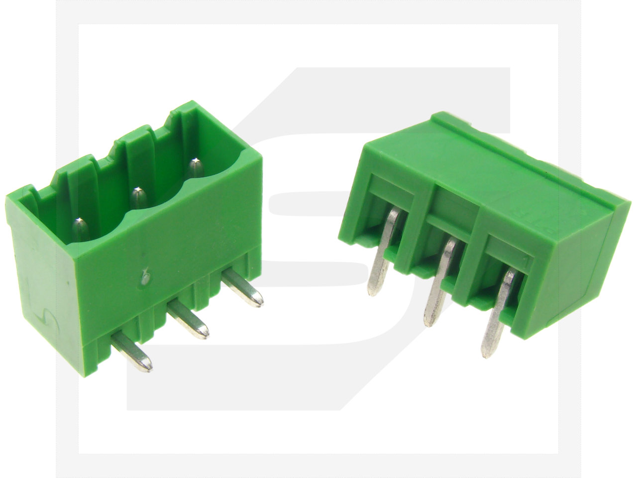 Złącze STL950/3G-5.0-H 3 PIN kątowe zielone;15A;300V;PTR;RoHS