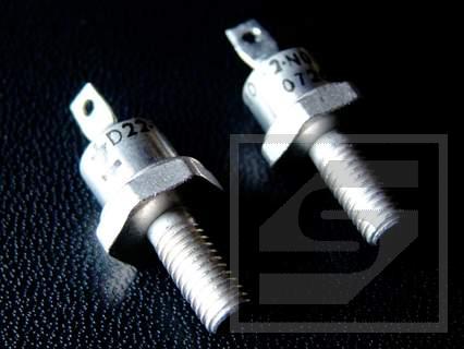 Dioda D22-10-12-NO(10A/1200V)LAMINA DO-203AA(DO-4);M5;katoda na śrubie;