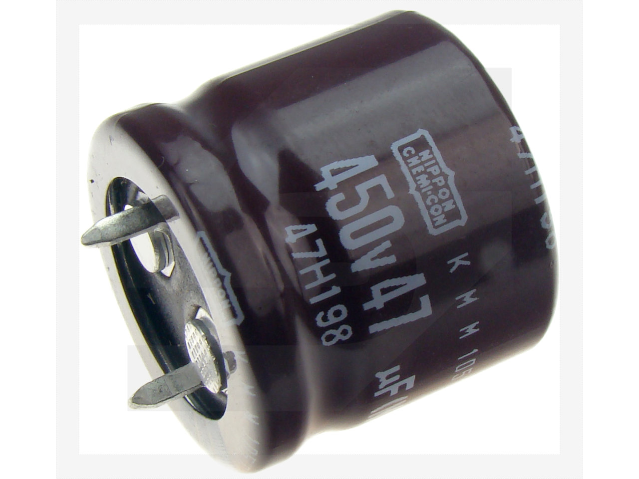 Kondensator elek.   47uF/450V;105C; SNAP;22x21mm;KMM;NIPPON;(30)