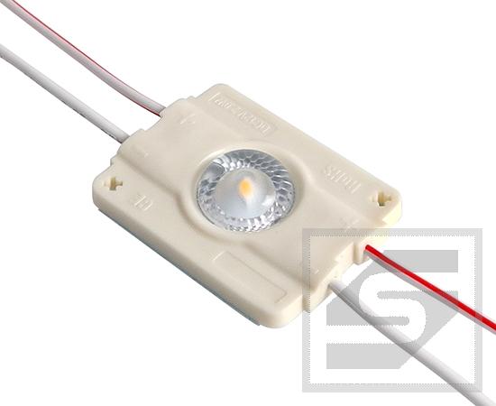 Moduł LED 2W 180lm biała 3000K IP67 1xSMD3030 12VDC 0.167A YSM67711WW