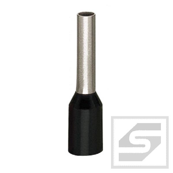 Końcówka tulejkowa 216-224 WAGO izolowana 1.5mm2 (AWG16) czarna