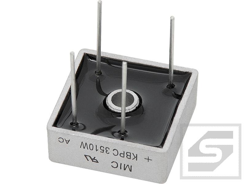 Mostek KBPC3510W (35A/1000V) pinowy YAN;RoHS;