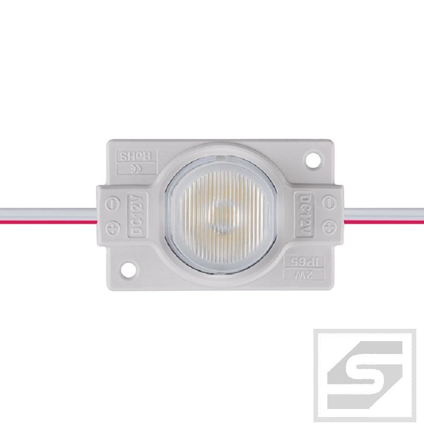 Moduł LED SEMAFOR 2W;6500K;6x90st 12VDC;175mA;175lm;45x30x14.1mm;IP65