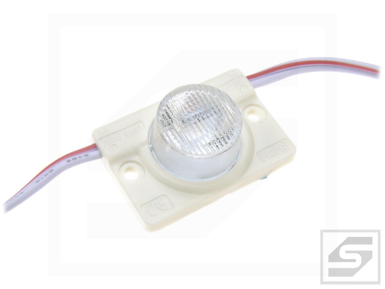 Moduł LED Mini Sem 1 White 38x22x12 1.2W/100mA;12VDC;120lm;6500K;IP65