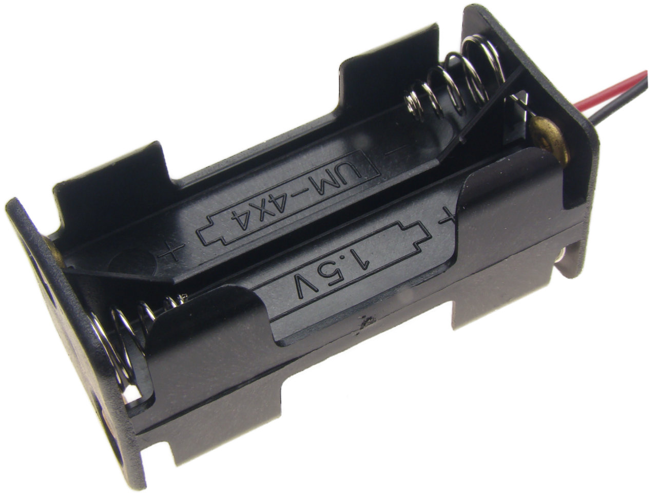 Pojemnik na baterie 4xR3 z kablem TYP18