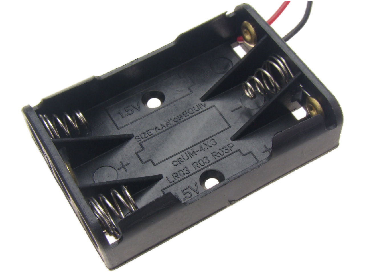 Pojemnik na baterie 3xR3 z kablem 5835