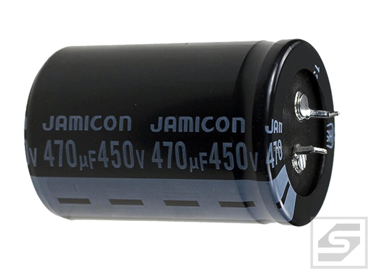 Kondensator elek.  470uF/450V;85C; SNAP;35x45mm;LS;718KO(M);JAMICON;17