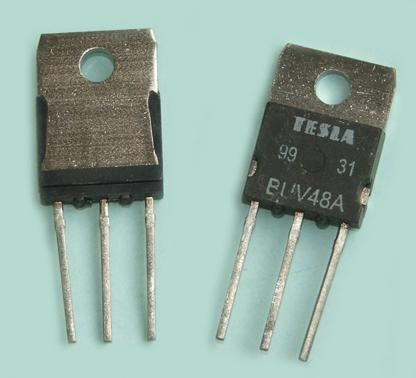 TR BUV48A;TESLA;TO218;traznystor; NPN;15A;1000V;150W