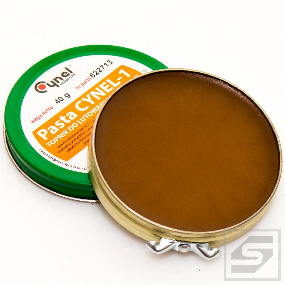 Pasta Cynel-1 40g TOPNIK DO LUTOWANIA MIĘKKIEGO - Hurtownia STĘPIEŃ ...