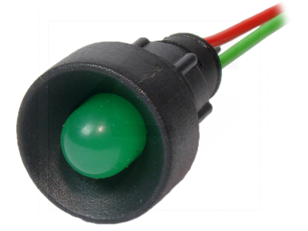 Lampka diodowa KLP-10/G 12-24VAC/DC typu LED 12-24V (klosz 10mm)/green