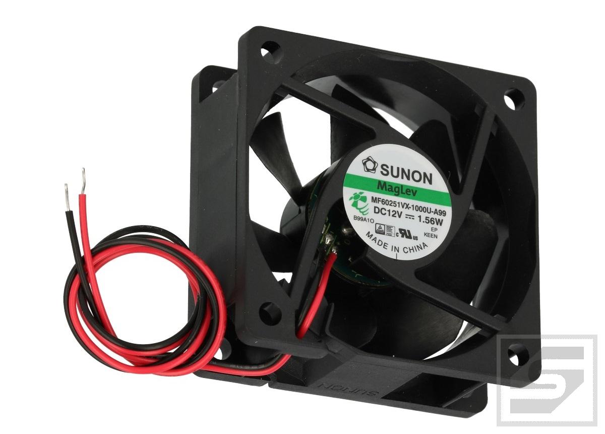 Wentylator 60x60x25mm;12VDC;SUNON; ME60251VX-1000UA99;Vapo;1.59W;130mA