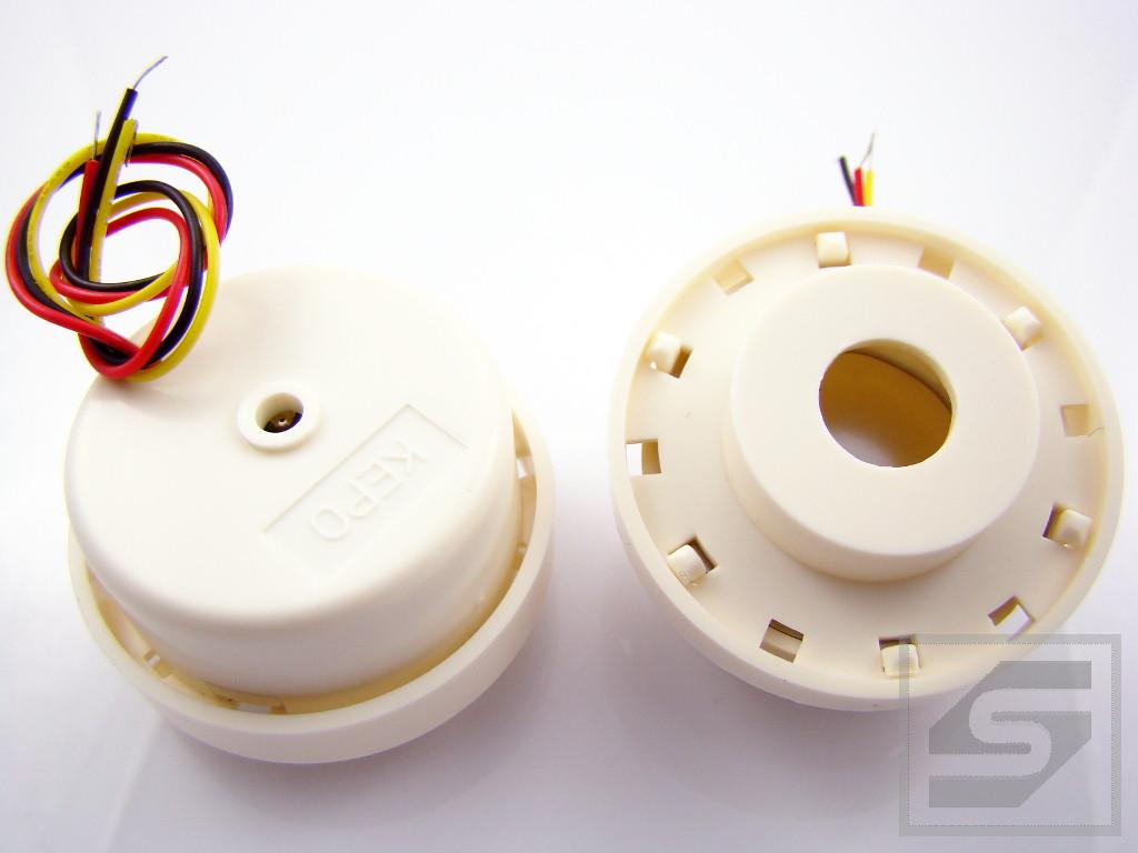 Buzzer z generatorem 3D3120L 1-12V piezo pulsujący i ciągły 35mA 100dB