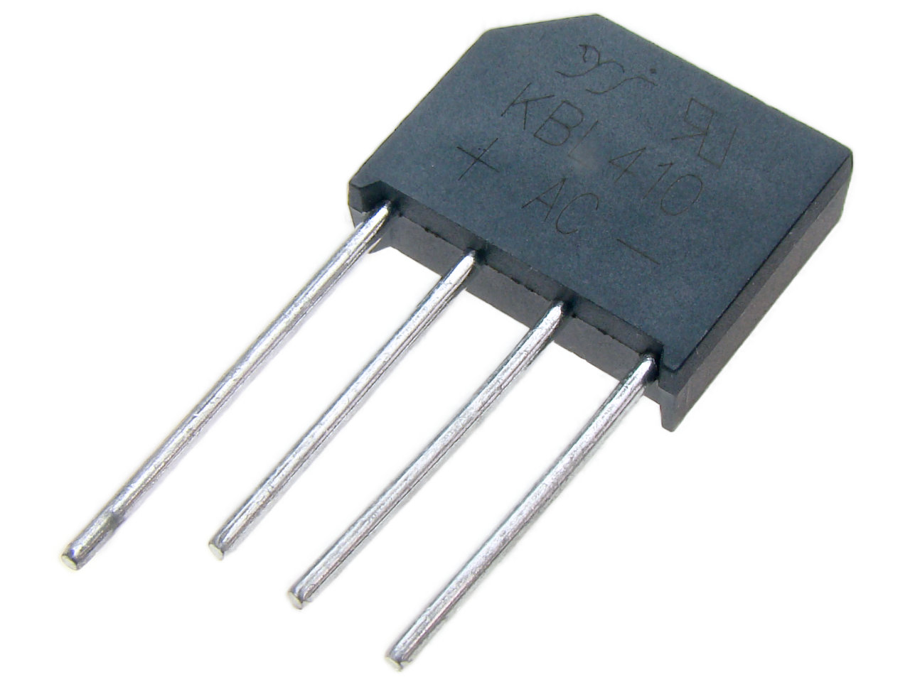 Mostek KBL410(4A/1000V)płaski YANGJE TECHNOLOGY; RoHS