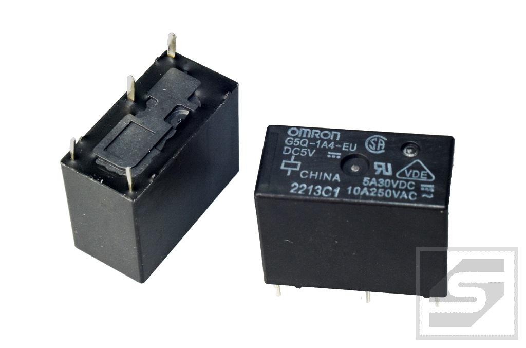 Przekaźnik G5Q-1A4-EU 12VDC;SPST-NO Ucewki:12VDC;10A/250VAC;OMRON;RoHS