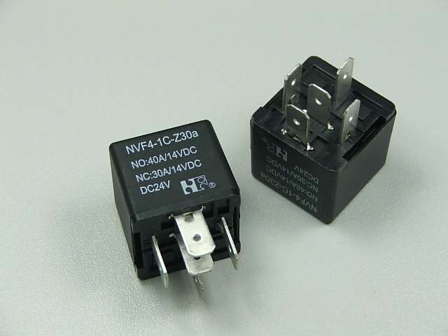 Przekaźnik NVF4-1C-Z30A 24V 30/40A; 1styk przełączny;bez ucha;NF;RoHS