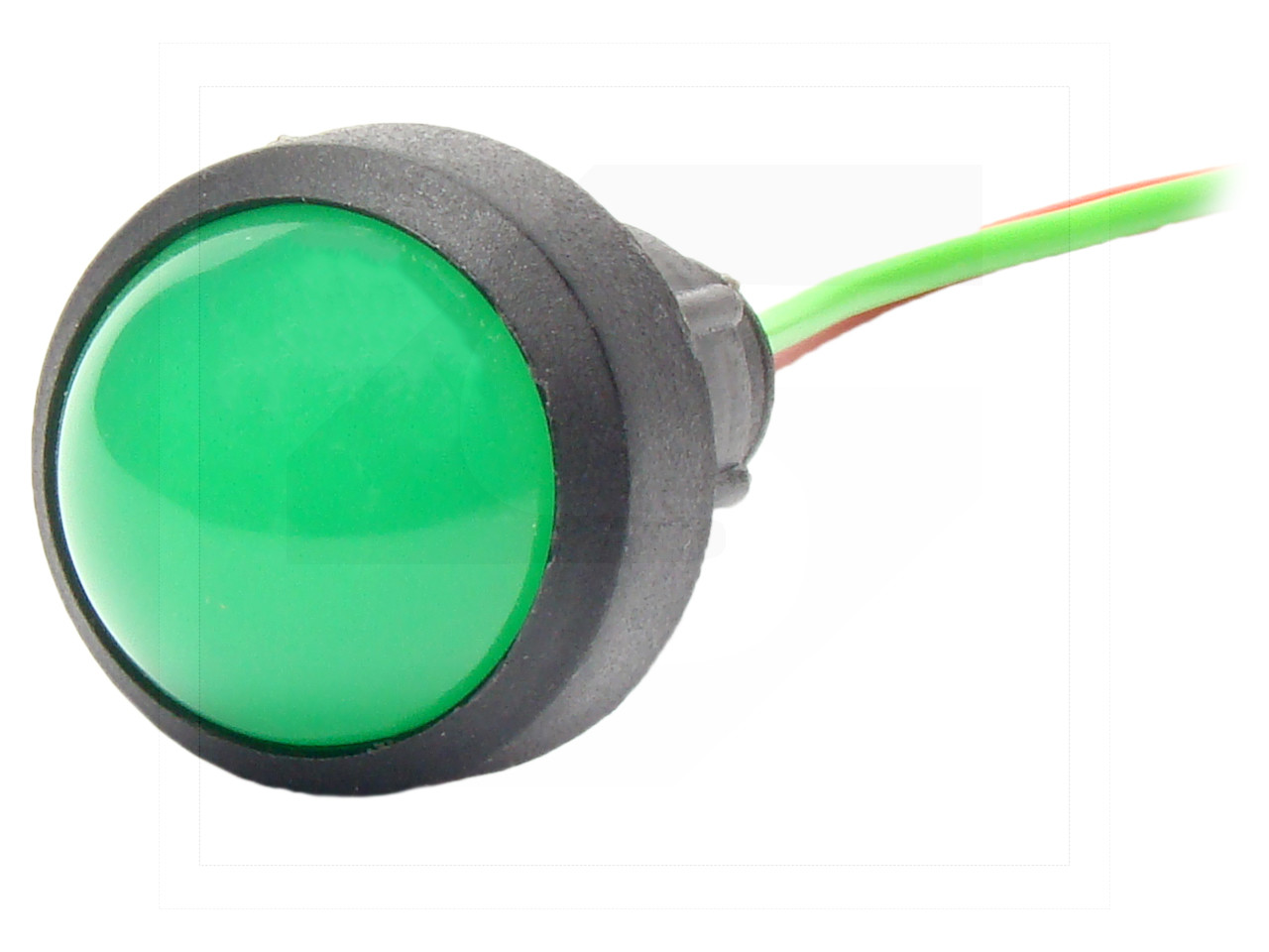 Lampka diodowa KLP-20/G 12-24VAC/DC typu LED 12-24V (klosz 20mm)/green