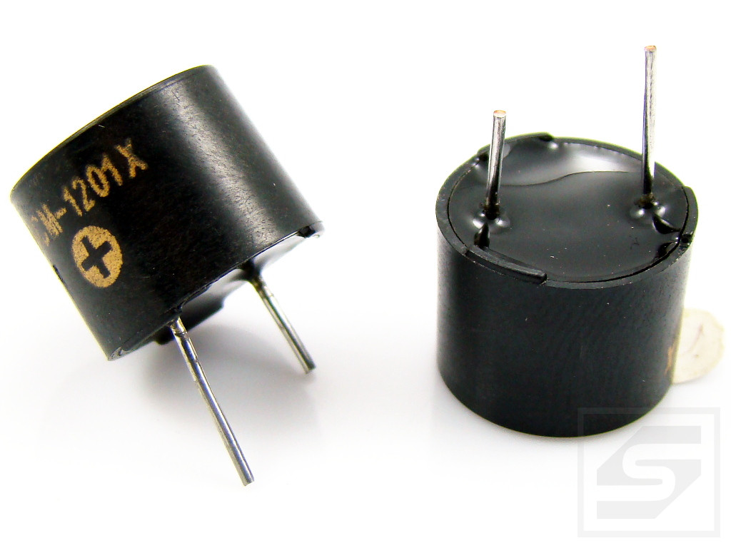 Buzzer z generatorem HCM1201X RoHS elektromagnetyczny 1.4-2V 25mA 75dB