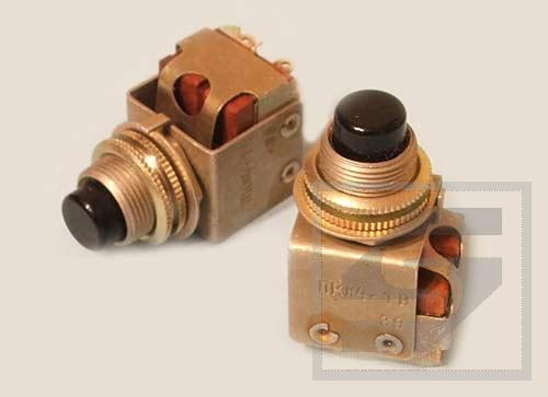Przełącznik PBO16BRM;3A/250V;16mm; monostabilny;ON-(ON);czerwony 230V;