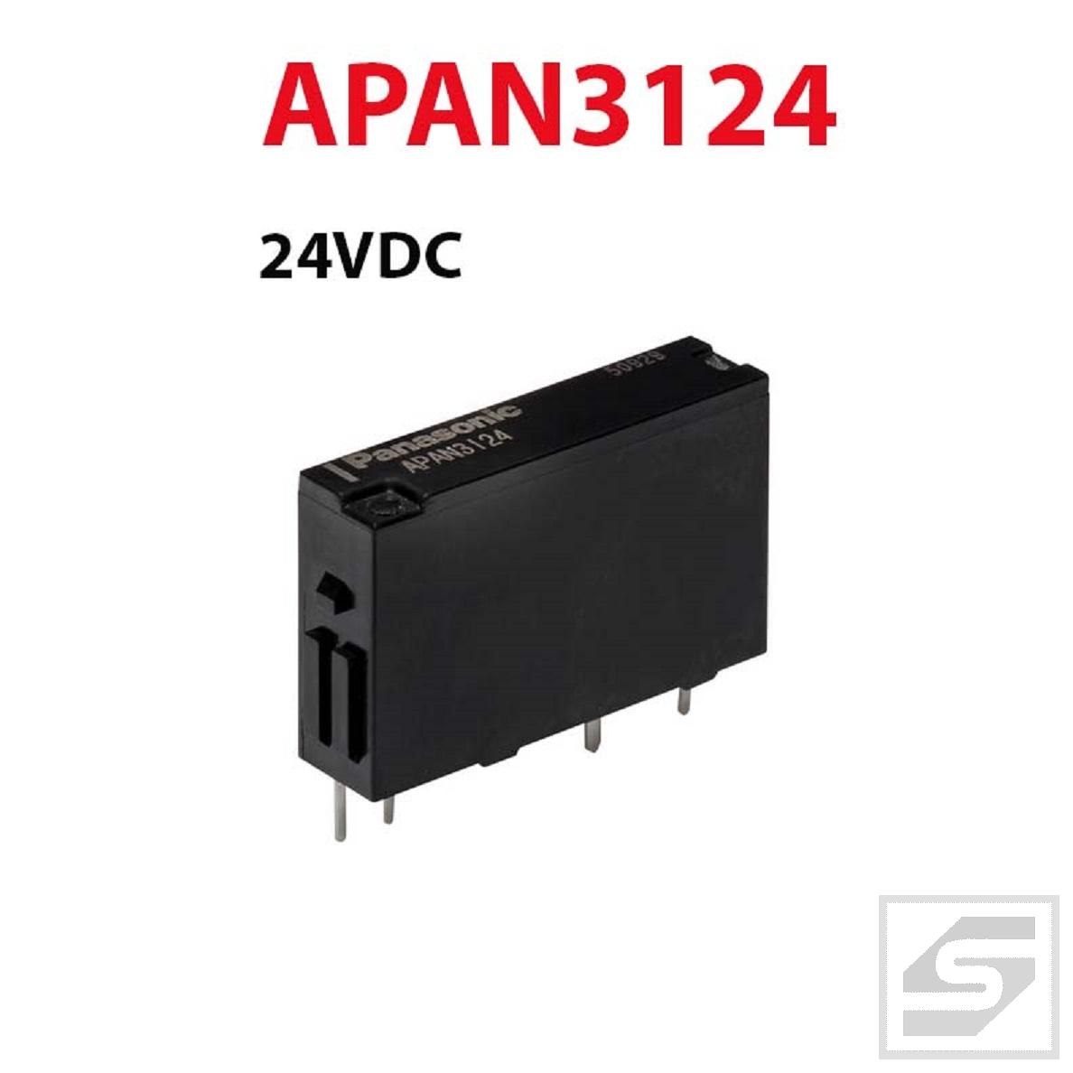Przekaźnik APAN3124;Panasonic; SPST-NO;5A;24VDC;RoHS