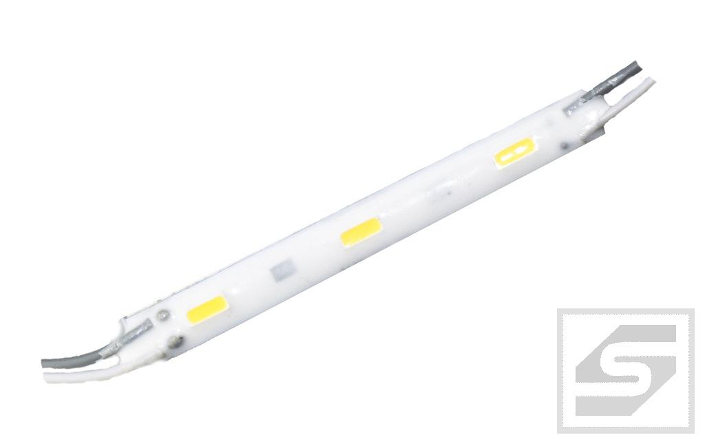 Moduł LED MINI Z-3;0.4W;55lm;12V DC 8000K;120st.;40x5x3mm;3SMD4014;IP66