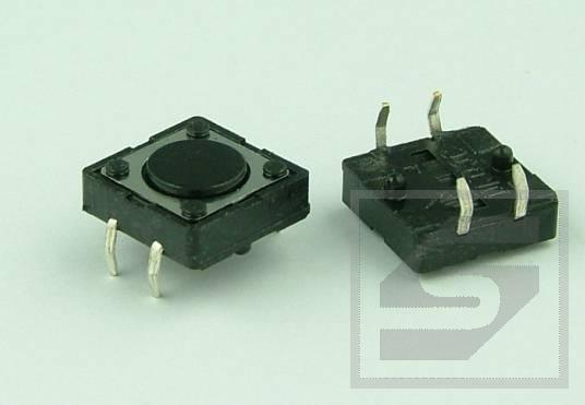 Tact Switch TS12-043 12x12mm;4 piny h=4.3mm KFC-A12-H4.3 KFC RoHS