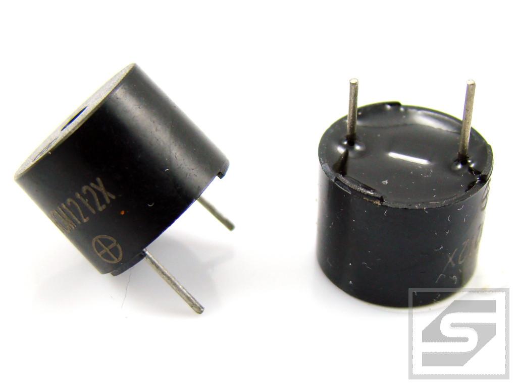 Buzzer z generatorem HCM1212X RoHS elektromagnetyczny 9-15V 30mA 85dB