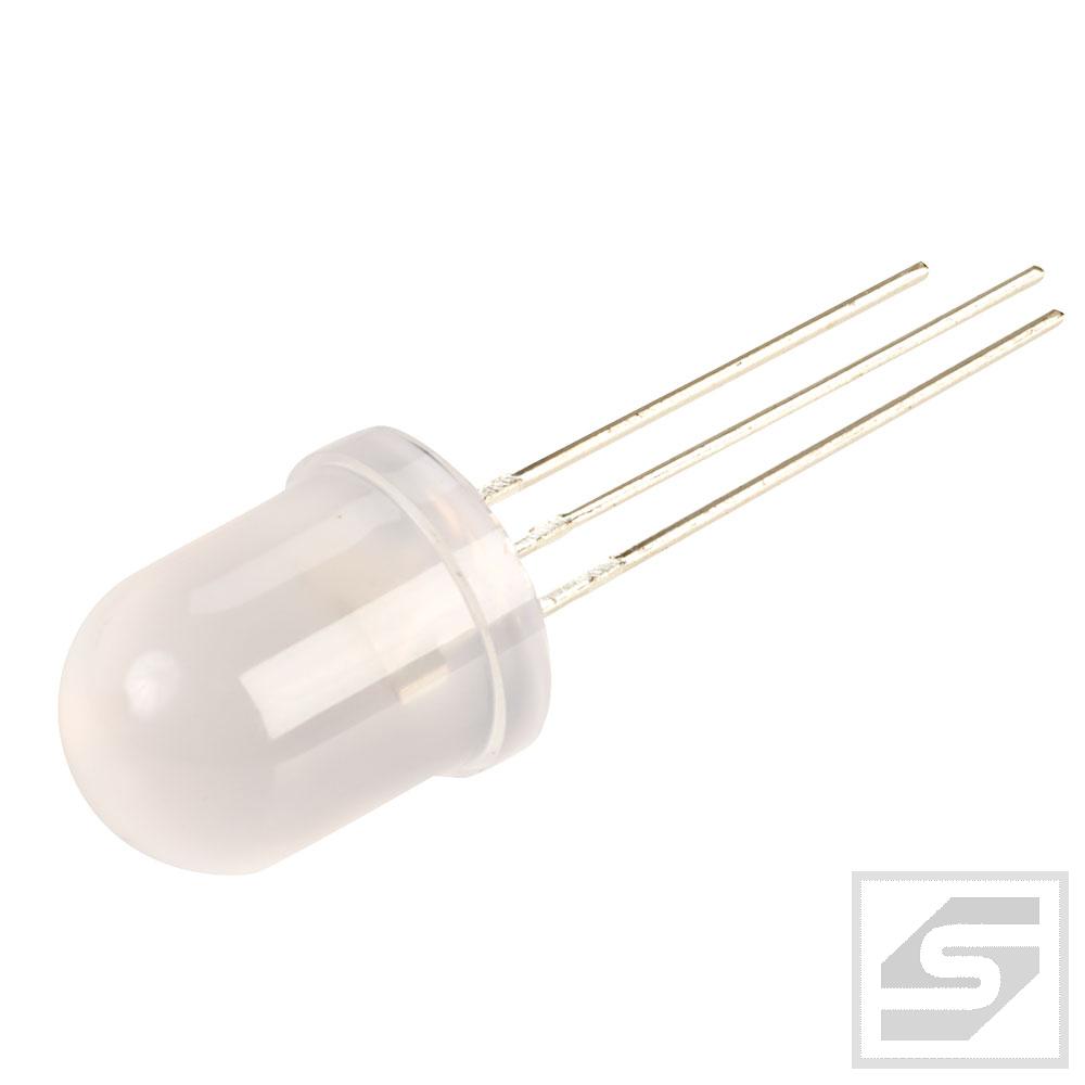 Dioda LED 10mm czerw./ziel.;3 nogi; ws. katoda;L-819SURKSGW;KINGBRIGHT