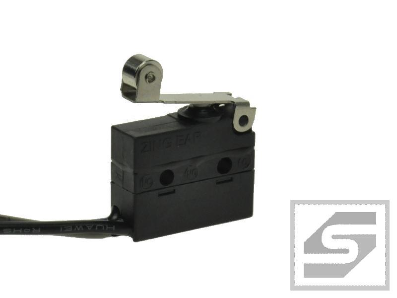 Mikroprzełącznik G905-200F06W1;IP67 5A/250VAC;z dźw.L16mm i rolką;Canal