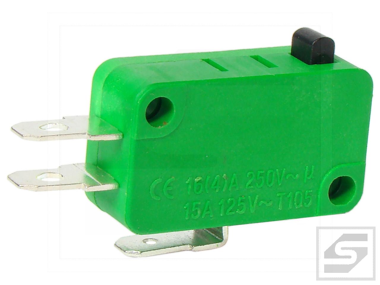 Mikroprzełącznik MSW-01;bez dźwigni MICROSWITCH;16A/250V