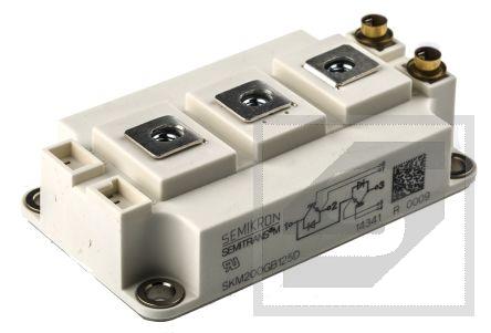 Moduł IGBT SKM200GB125D SEMIKRON 200A/1200V; SEMITRANS3