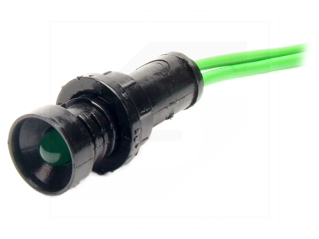 Lampka diodowa KLP-5/G 230VAC/DC typu LED 230V (klosz 5mm)/green