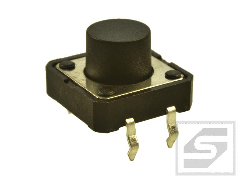 Tact Switch TS12-080 12x12mm;4 piny h=8.0mm KAN1211-0801B TACTRONIC;Pbf