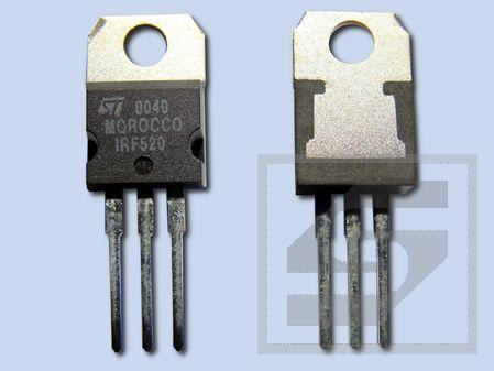 TR IRF520N;IR;TO220;tranzystor; N-MOSFET;9.7A;100V;48W;0.2R;Pbf