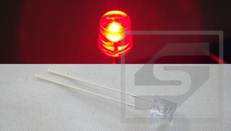 Dioda LED FYL-5042BUHRC 645nm clir ultra czerwona 100stop. RoHS