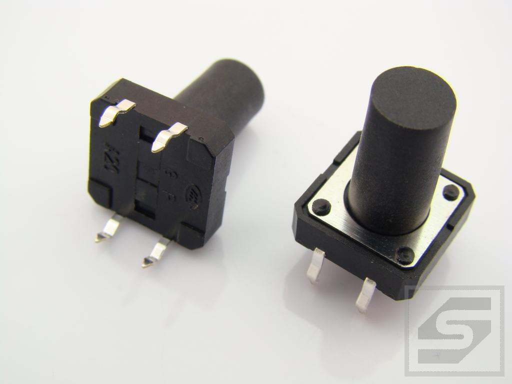 Tact Switch TS12-160 12x12mm;4 piny h=16mm KAN1211-1601B TACTRONIC Pbf